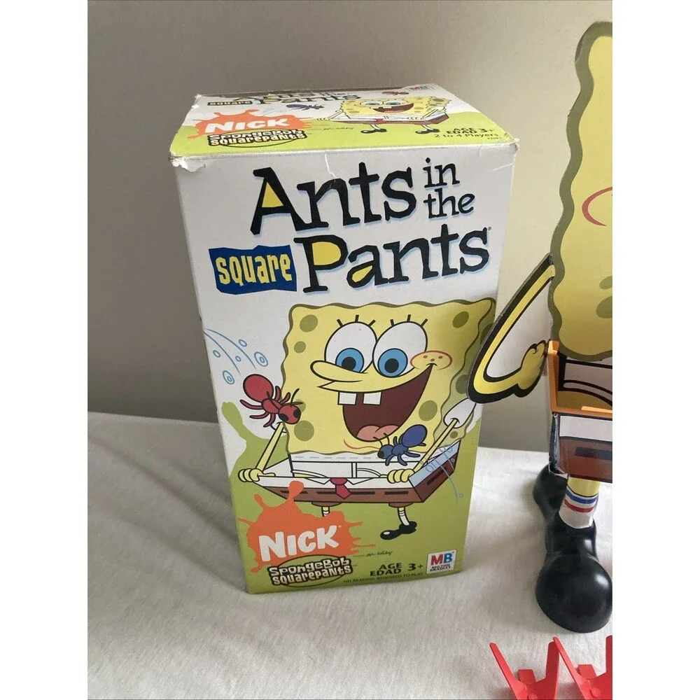 2005 Vintage SpongeBob Ants in the Square Pants Nickelodeon Game Complete Game